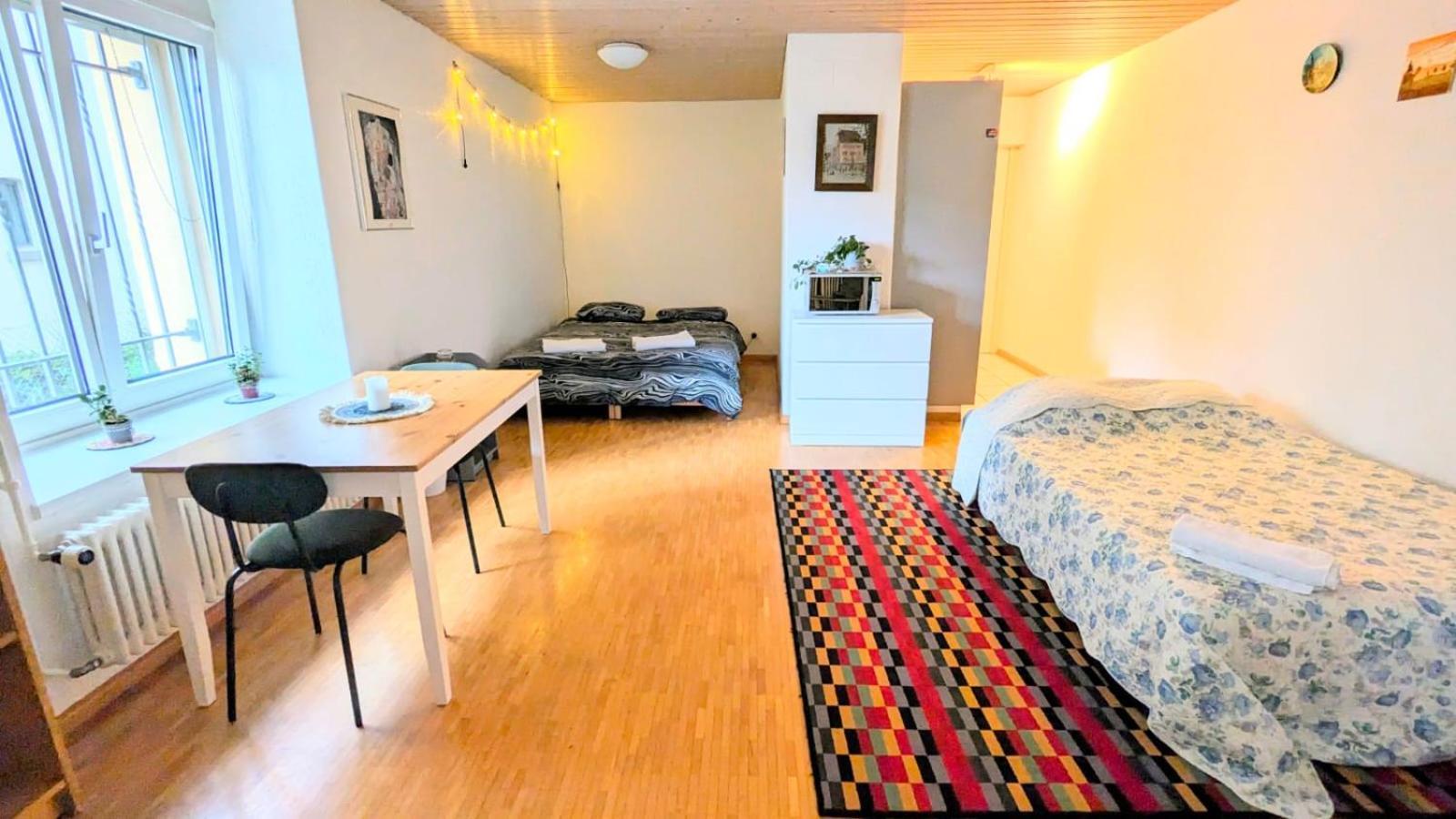 Apartamento Urban Retreat - Cozy Studio With Private Patio Zúrich Exterior foto